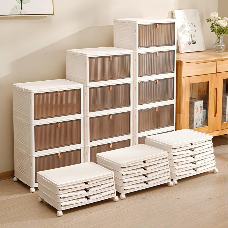 Foldable Shoe Box — model HS677307405603, BPA-free storage & organizers by YAZHEN