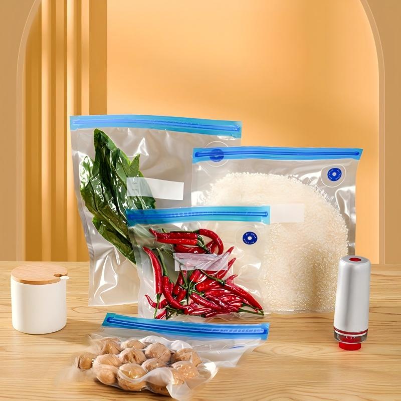 Manual Vacuum Pump Sealed Bag — model SM694520255017, BPA-free food storage & preservation by YAZHEN