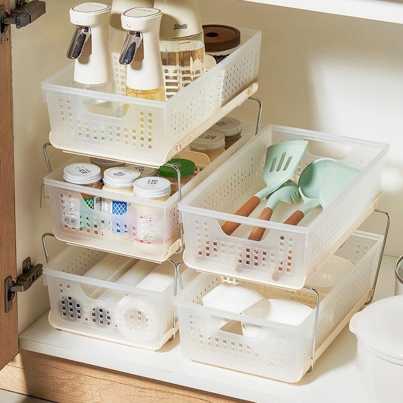 Divided Kitchen Utensil Basket — model WF1036070227264, BPA-free storage & organizers by YAZHEN