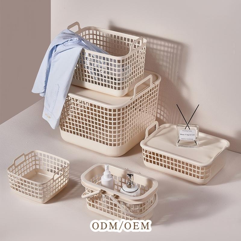 Hollow Storage Basket (Multiple sizes: 33×22×16.3 cm to 20.6×20×12.4 cm) — model WF608695934055, BPA-free storage & organizers by YAZHEN