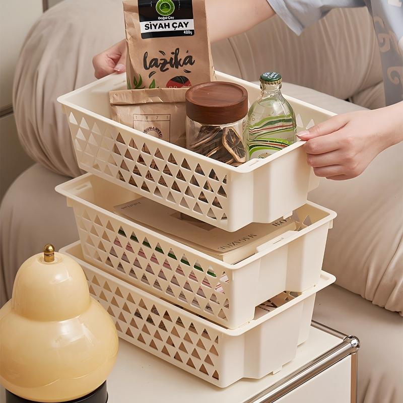 Hollow Storage Basket (26.1×17×13 cm) — model WF924592497690, BPA-free storage & organizers by YAZHEN