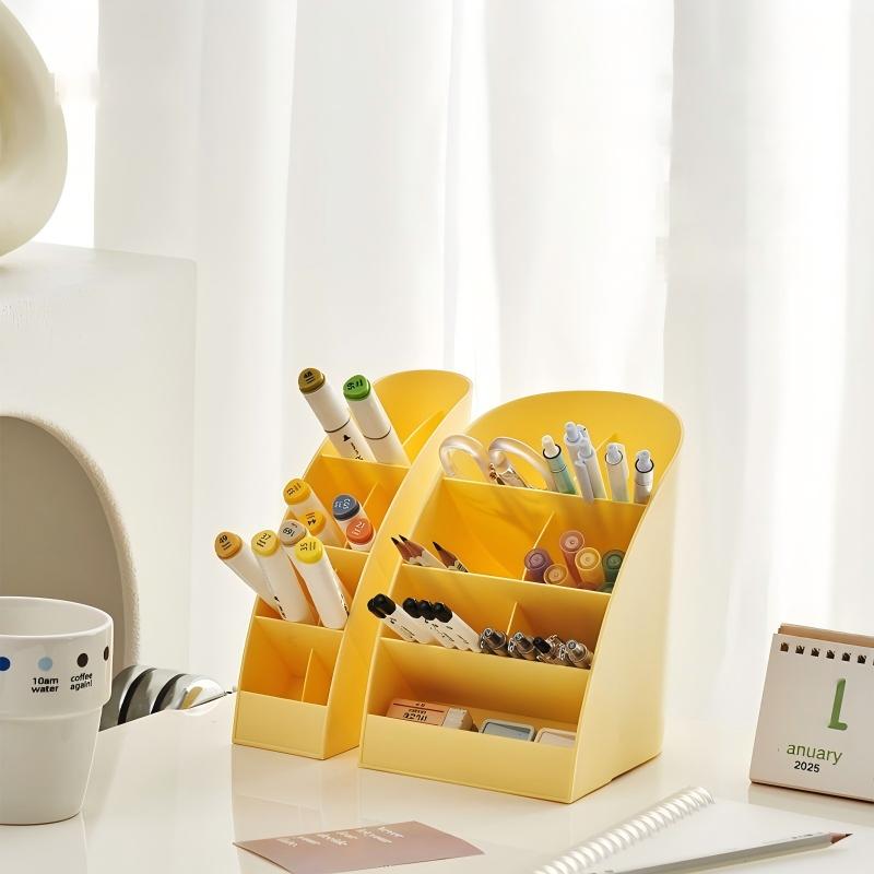 Slanted Desktop Bucket — model WF974672702480, BPA-free storage & organizers by YAZHEN