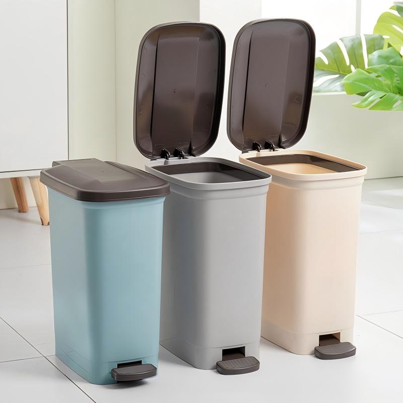 Wet & Dry Separation Trash Can — model YM639022416943, BPA-free laundry & cleaning by YAZHEN
