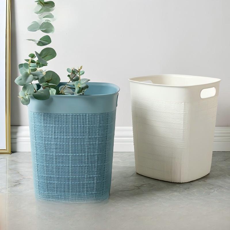 Open-Top Waste Basket — model YM639390665135, BPA-free laundry & cleaning by YAZHEN