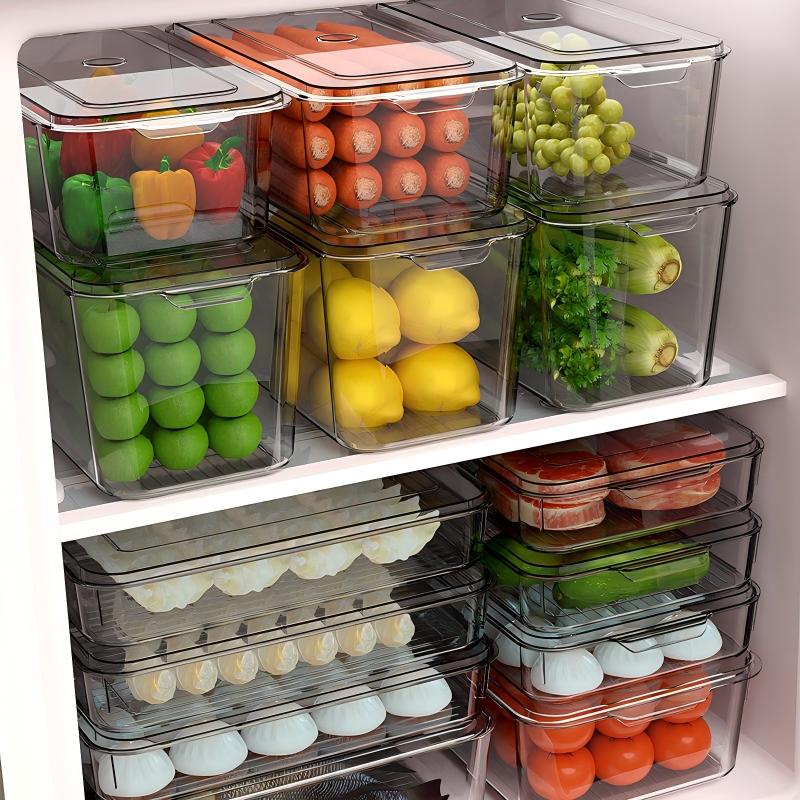 Fridge Storage Box — model YM639652483779, BPA-free food storage & preservation by YAZHEN
