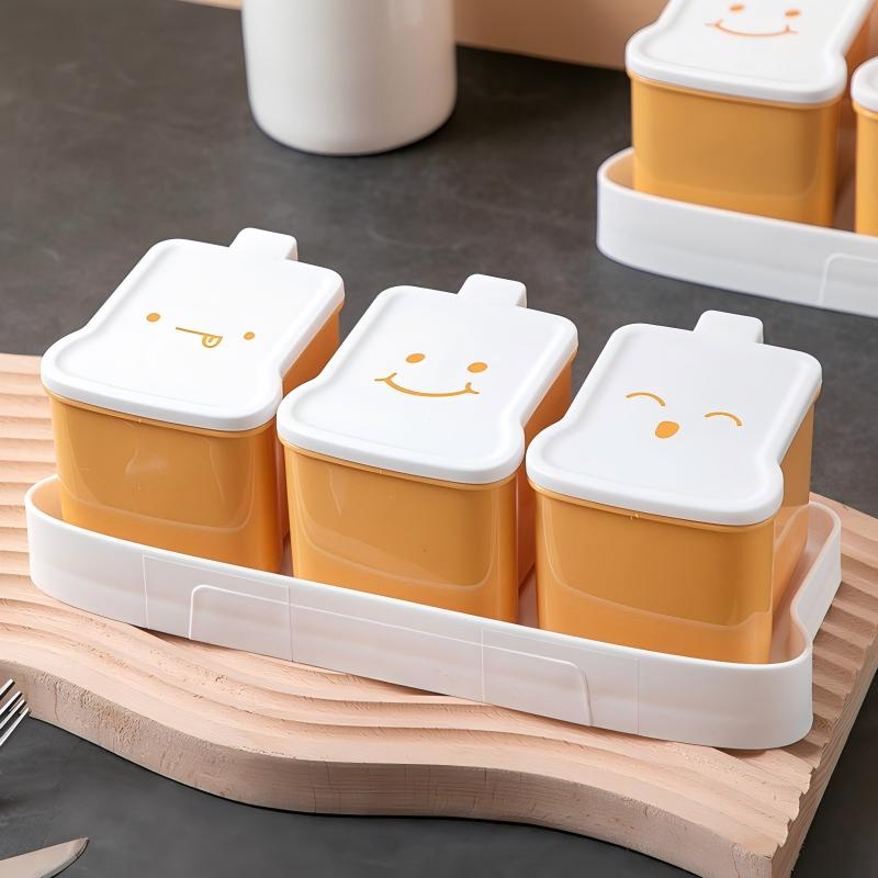 Divided Seasoning Box — model YM661190754405, BPA-free food storage & preservation by YAZHEN